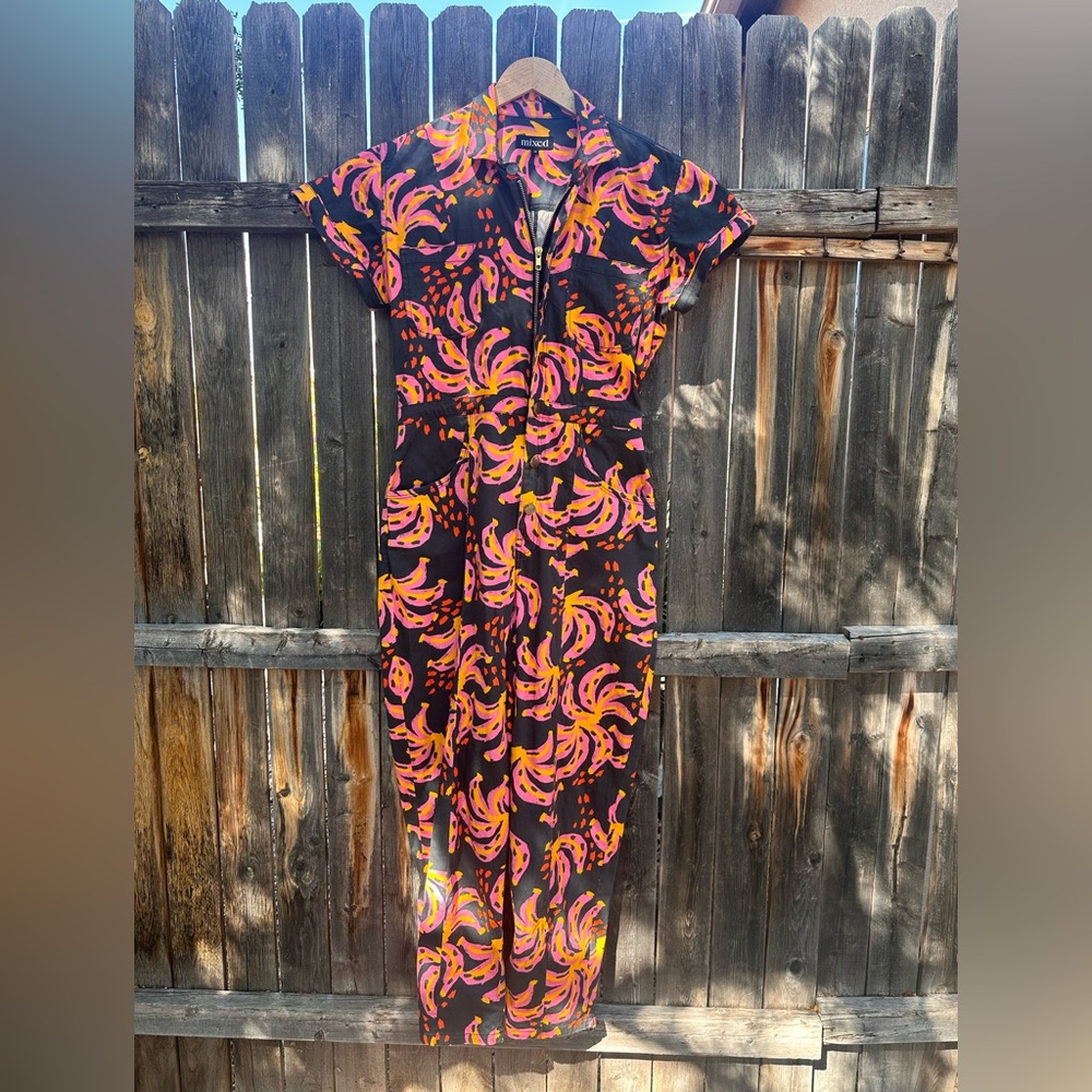 Mixed by Nasrin Pink ‘Nana Jumpsuit M - Picture 5 of 9